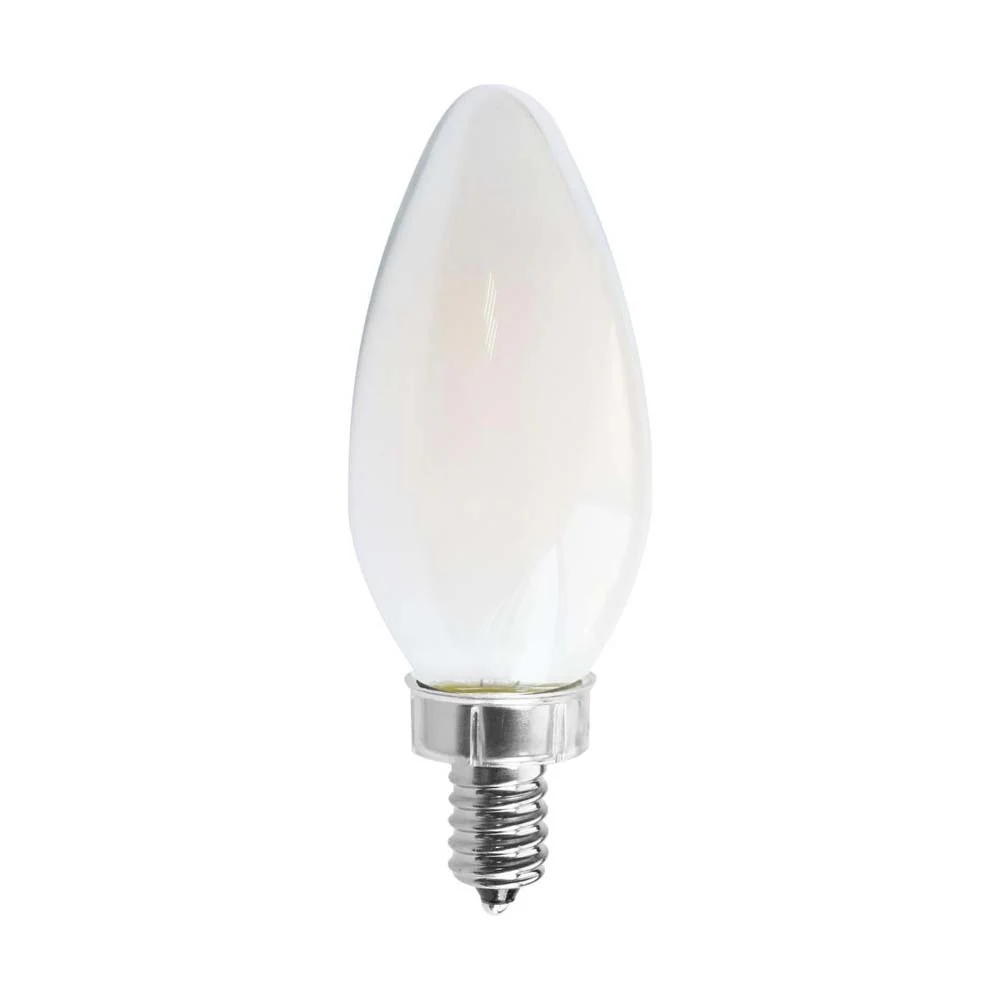 8W C11 LED Frosted Candelabra base 2700K