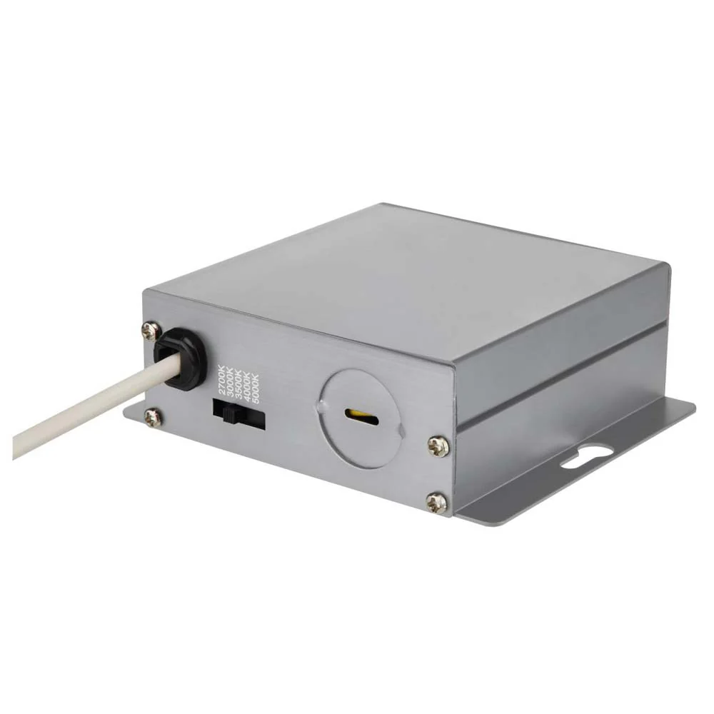 9w CCT Tunable LED Direct Wire Downlight 4-in Square Remote Driver White - Image 2