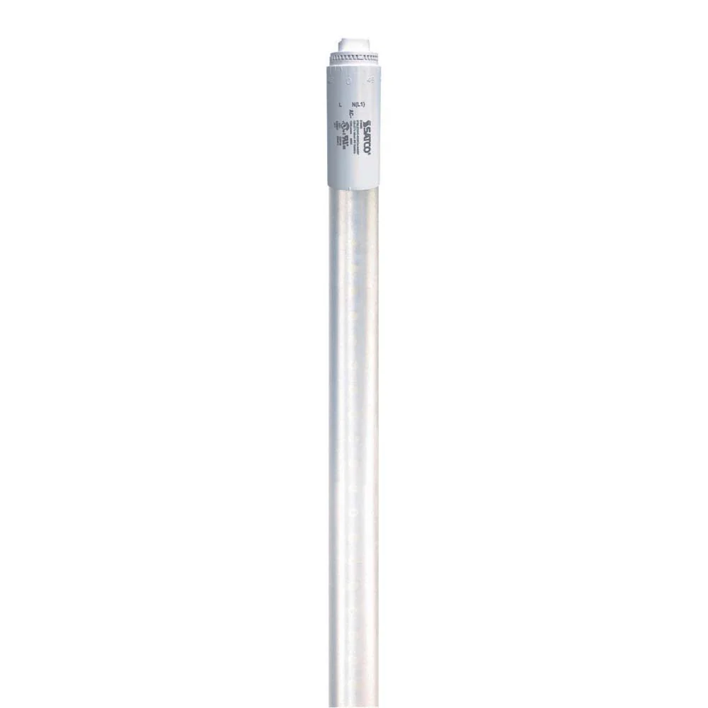 Satco 9W T8 24 inch LED Tube 4000K 1200LM R17d Base Ballast Bypass