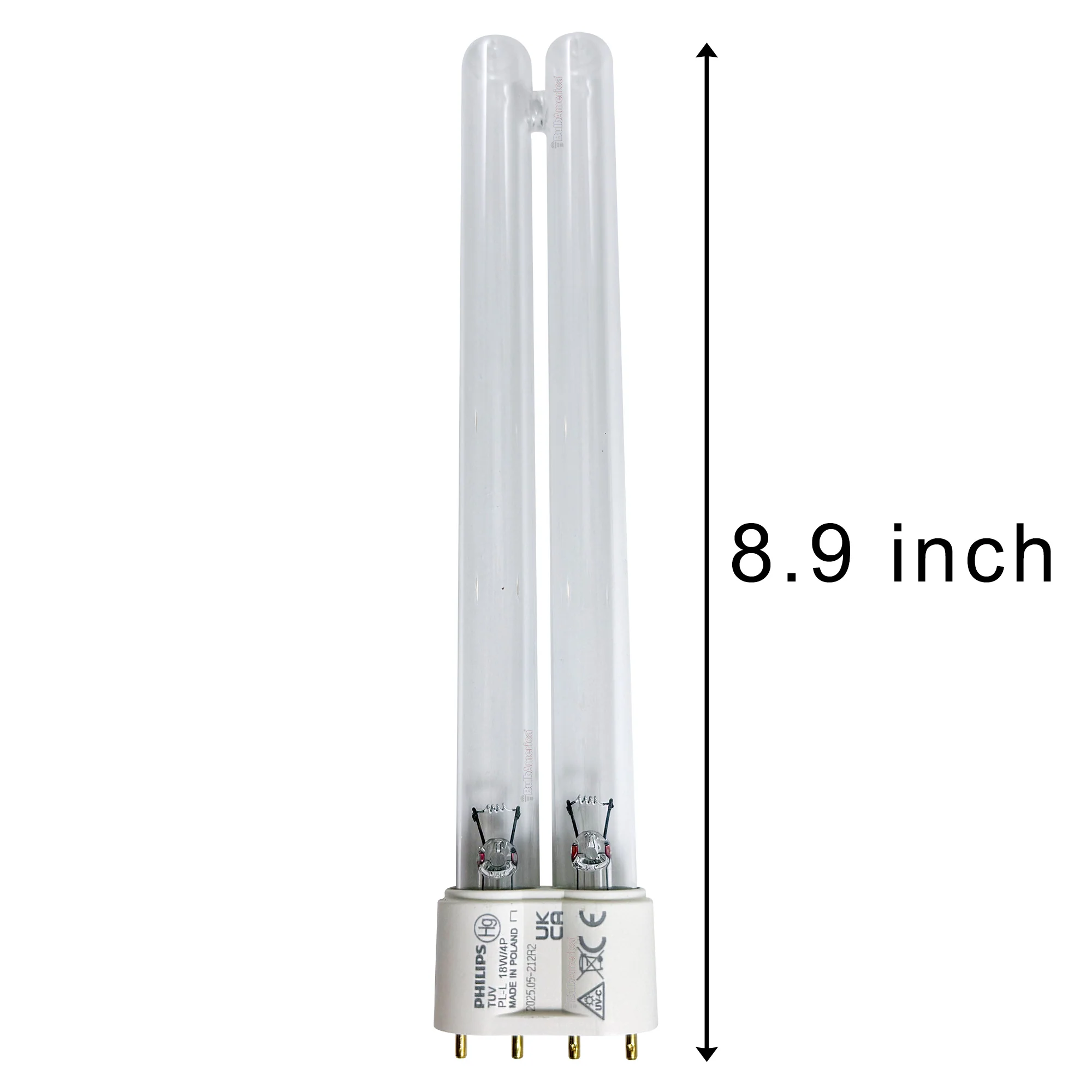 Aqueon Products UV18 Germicidal UV Replacement bulb - Philips OEM bulb - Image 2
