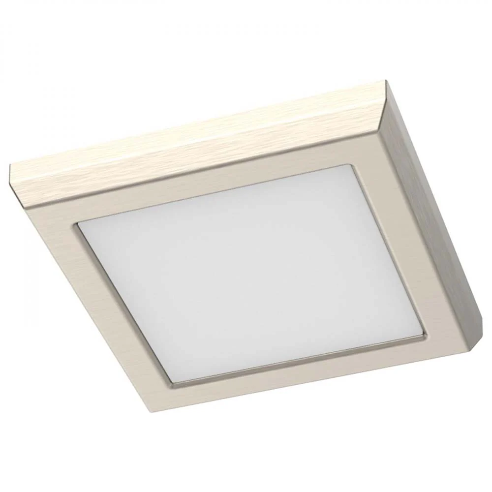 Blink Performer 8w 5-in LED Square Downlight 5 CCT Tunable Brushed Nickel Finish