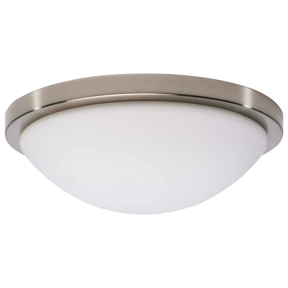 Blink Pro 11-in LED Flush Mount CCT Selectable Brushed Nickel Finish 120v