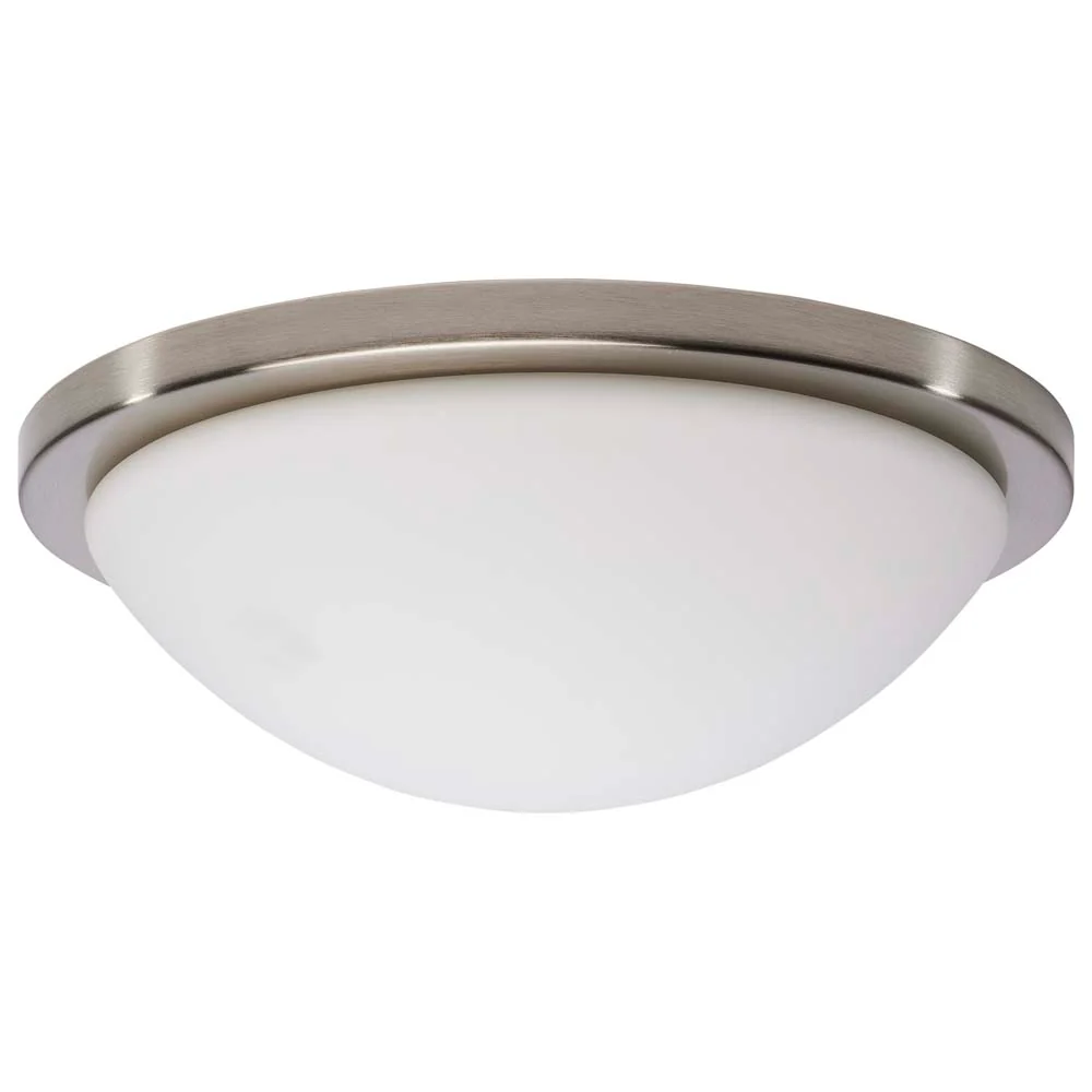 Blink Pro 13-in LED Flush Mount CCT Selectable Brushed Nickel Finish 120v