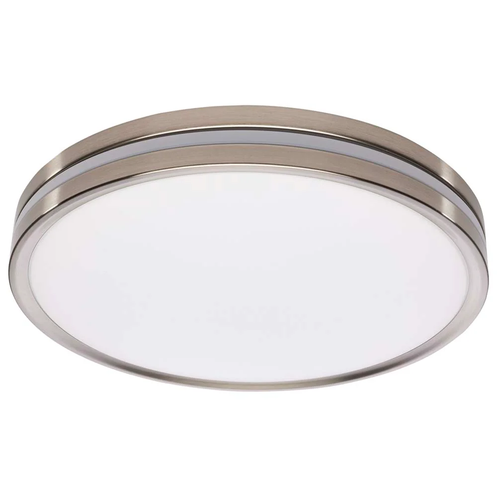 Blink Pro 15-in Night Light Surface Mount 5 CCT Selectable Brushed Nickel Finish