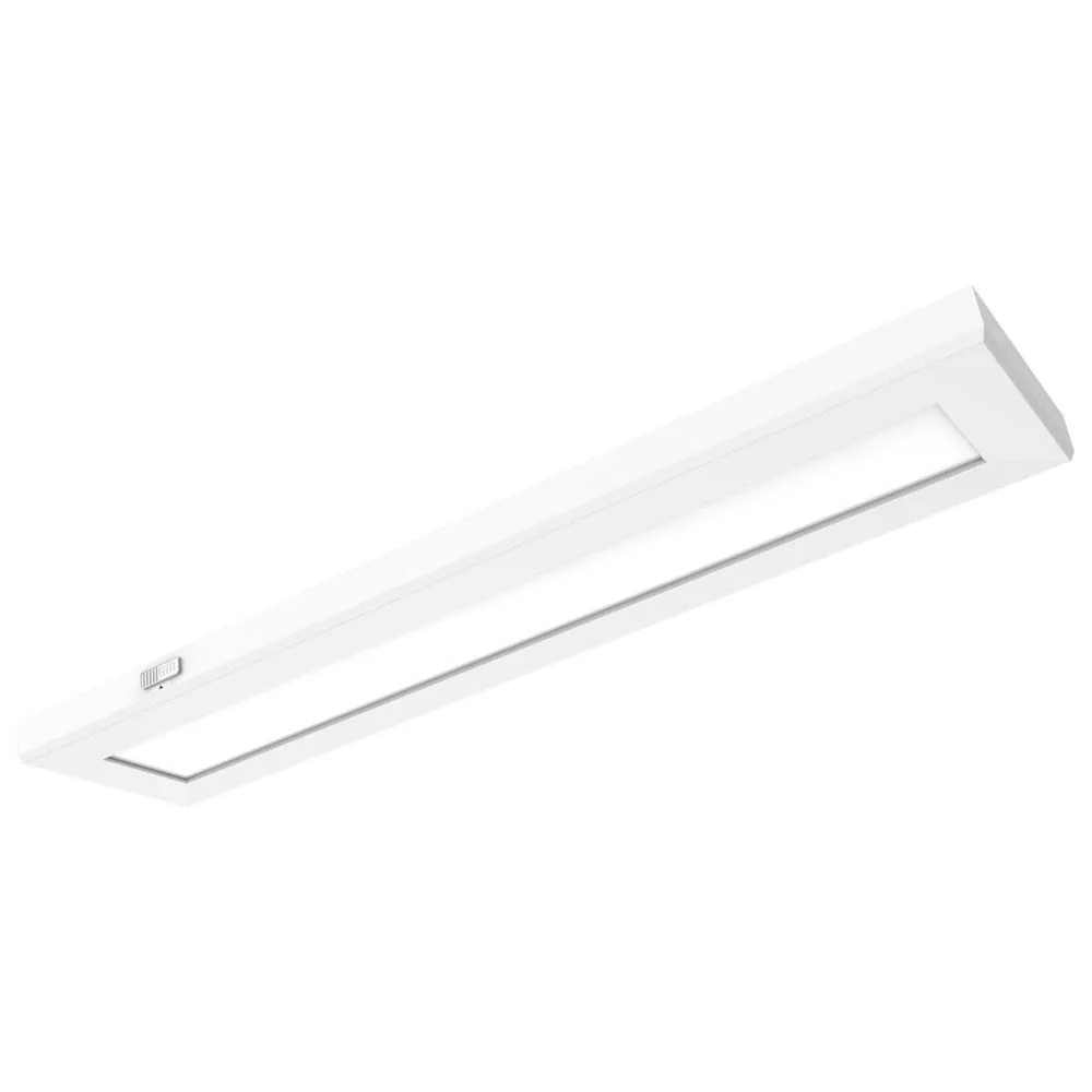 Blink Pro - 24w 5.5-in. x 24-in CCT Selectable LED Surface Mount White Finish