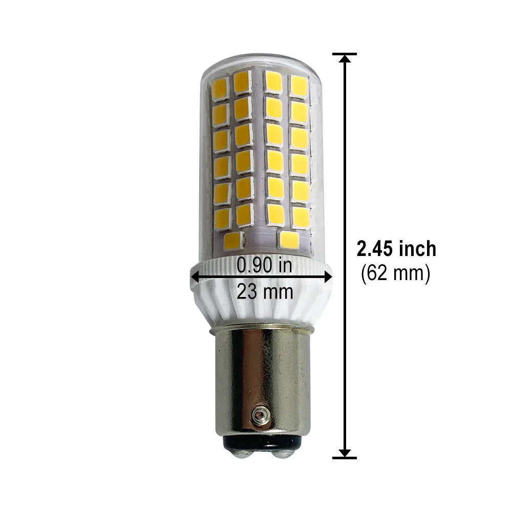 BulbAmerica 5W BA15D LED 600Lm 120V 6500K Daylight Dimmable Bulb - Image 2