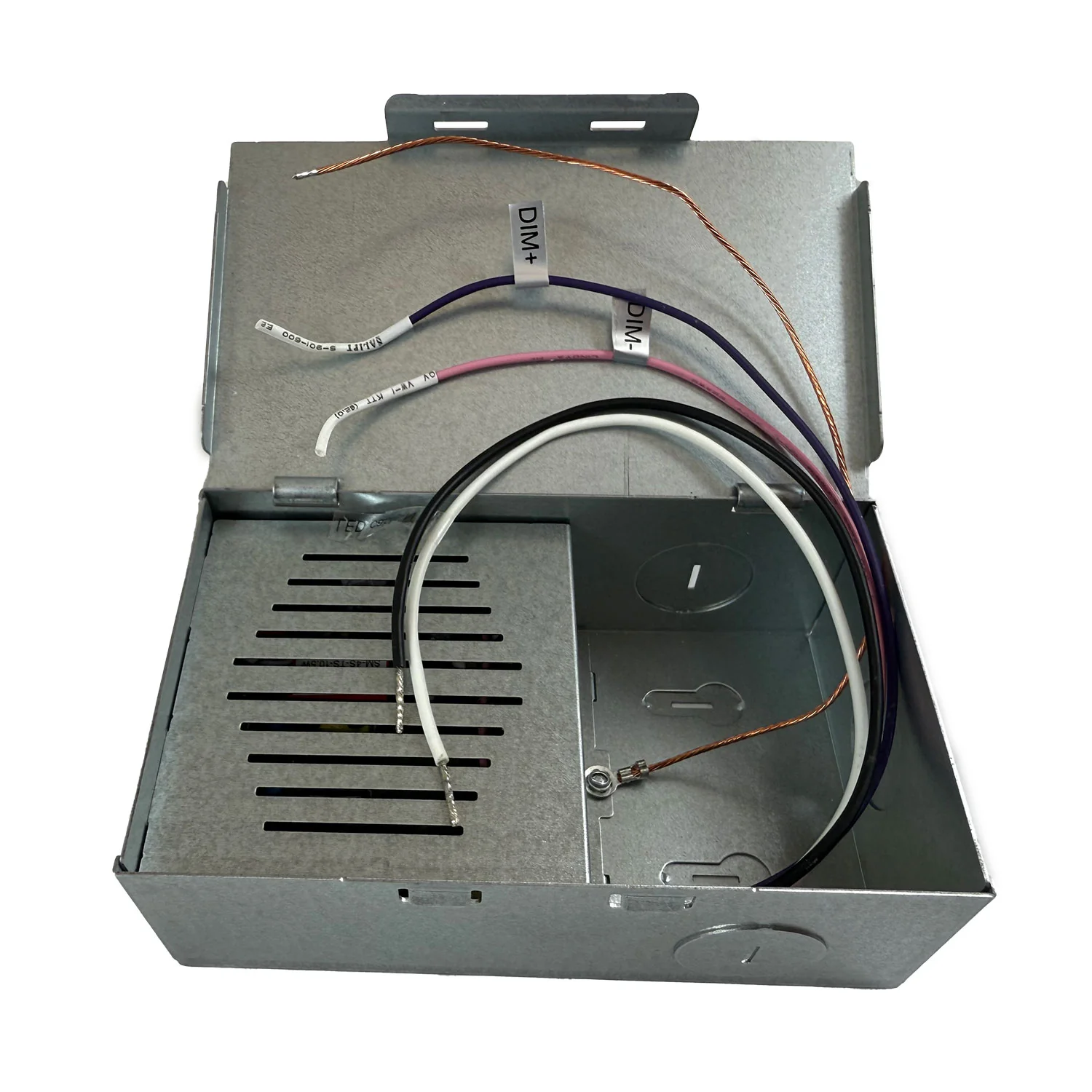 Current 8-in. Round LED Surface Mount 3500K 80CRI Remote J-Box Mount - Image 5