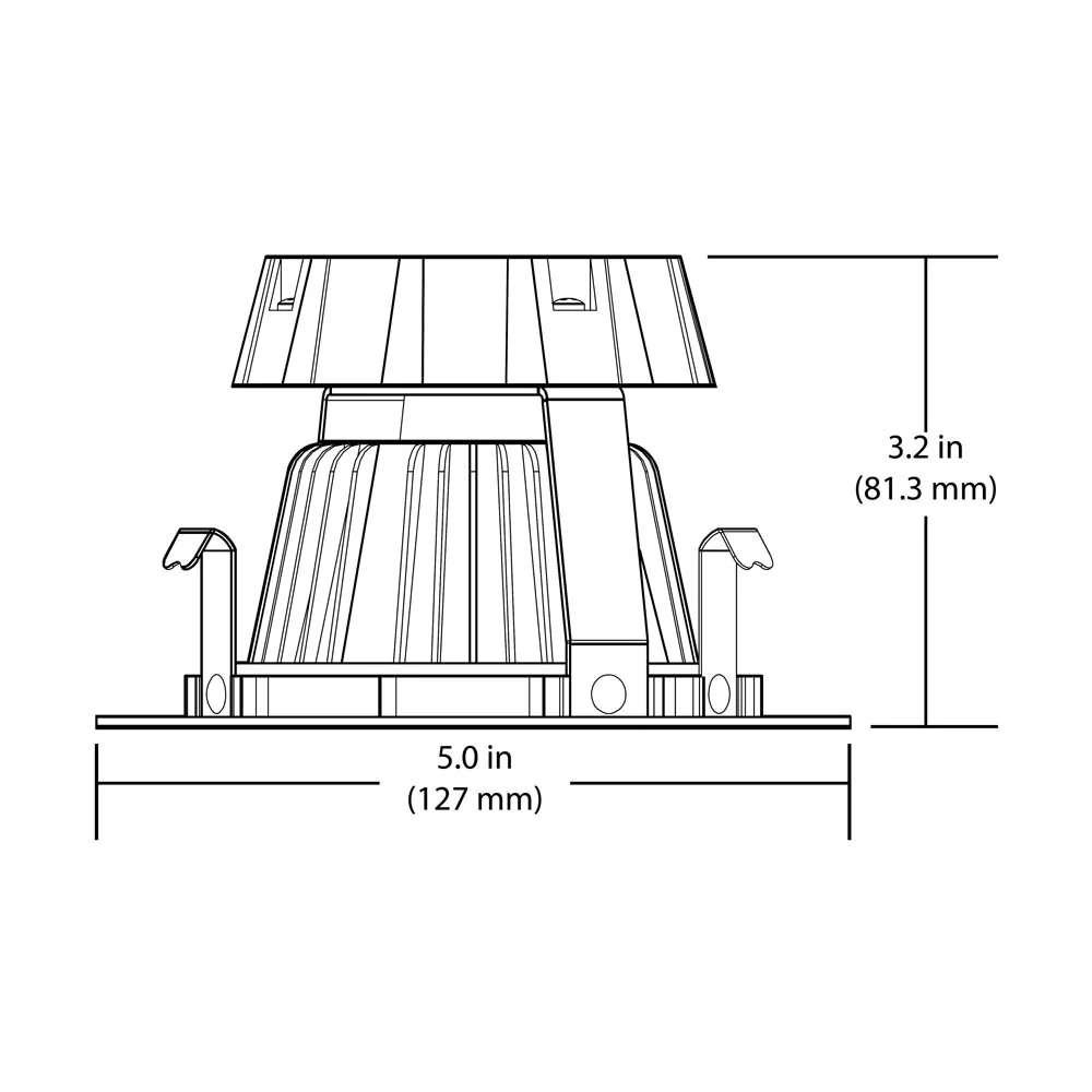 DCG Series 4 in. White Gimbal LED Recessed Downlight, 4000K - Image 8