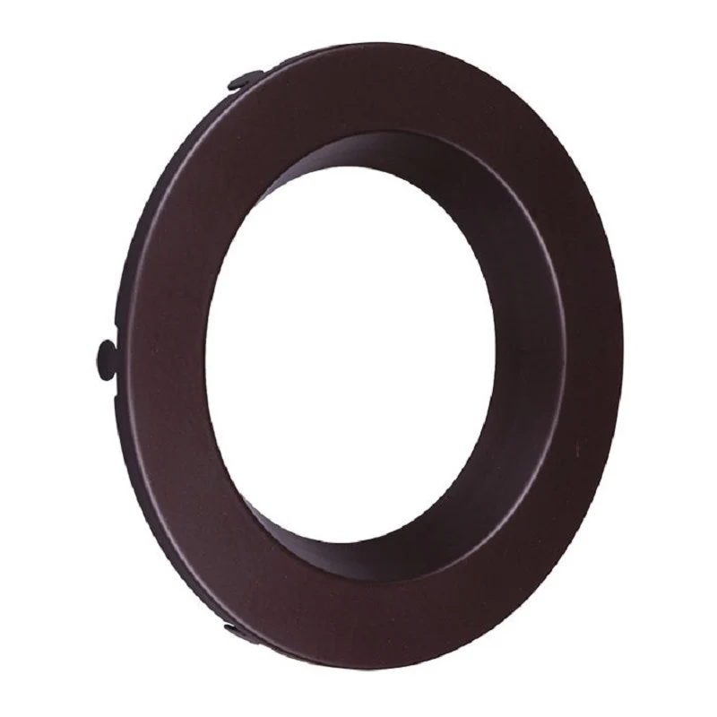 DLR4 (v5) Series Powder Coat Oil-Rubbed Bronze Steel Faceplate Trim