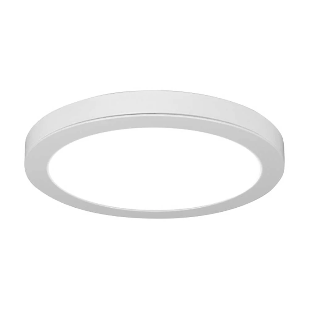 DSE 11-inch Selectable LED Round Surface Mount Downlight - White Finish