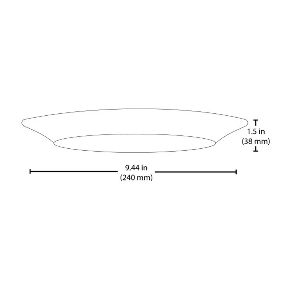 DSK (v2) 8-inch Driverless Surface Mount LED Downlight, 4000K - Image 2