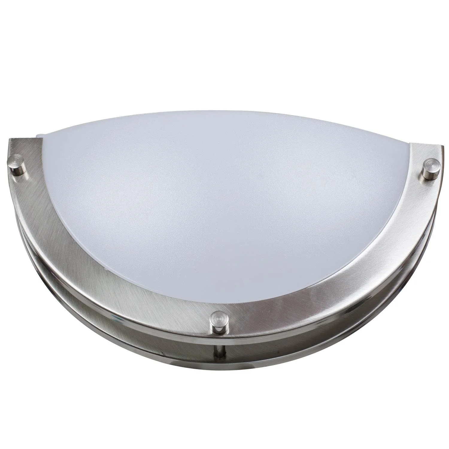 Sunlite 49070-SU 12w Decorative Band Trim Half in Brushed Nickel finish - 3000k