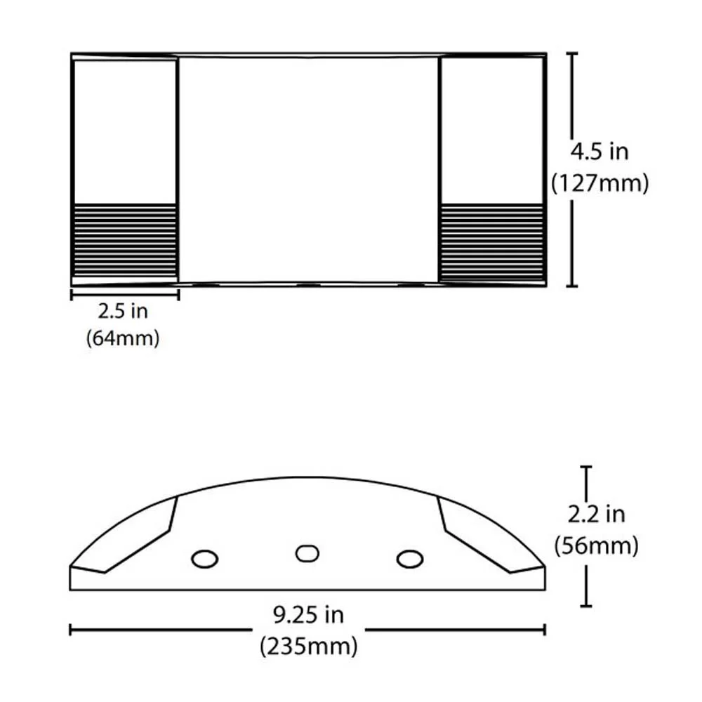 EML Series Compact Adjustable Emergency LED Light Fixture - Image 2