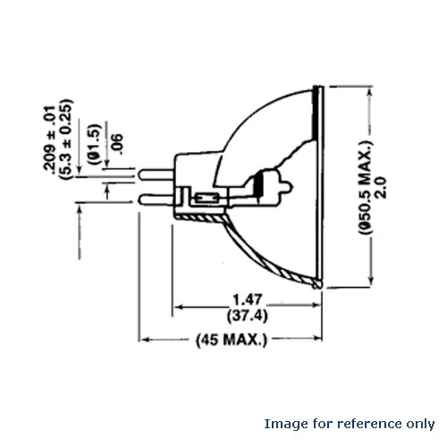 EXY bulb OSRAM MR13 250w 82v GX5.3 Halogen Light Bulb - Image 3