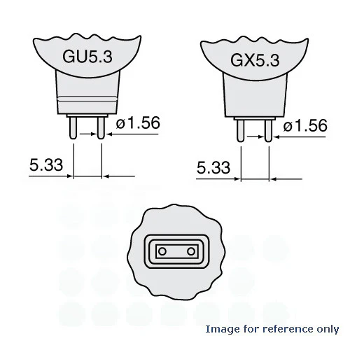 FHS 300w 82v MR13 Halogen Bulb - 54979 Replacement Lamp - Image 5