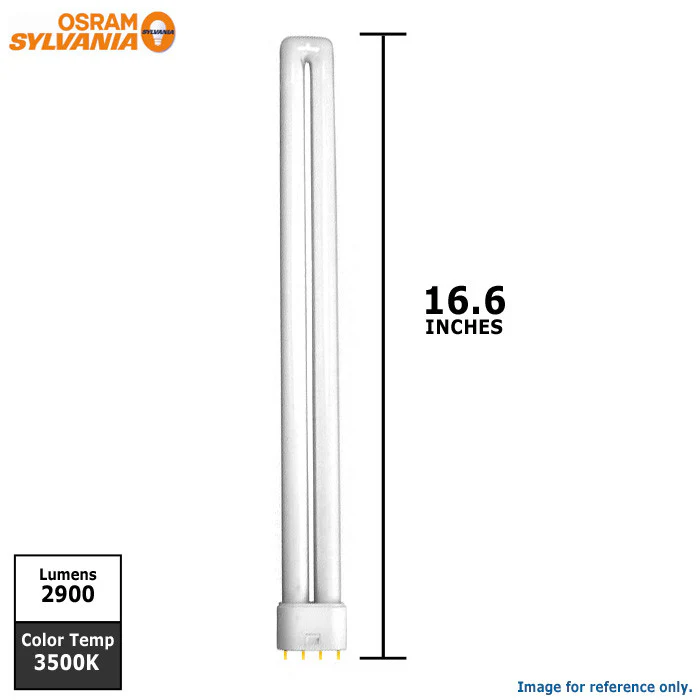FT36DL lamp Sylvania 36W Long Twin Tube 2G11 base 3500K cfl bulb - Image 2