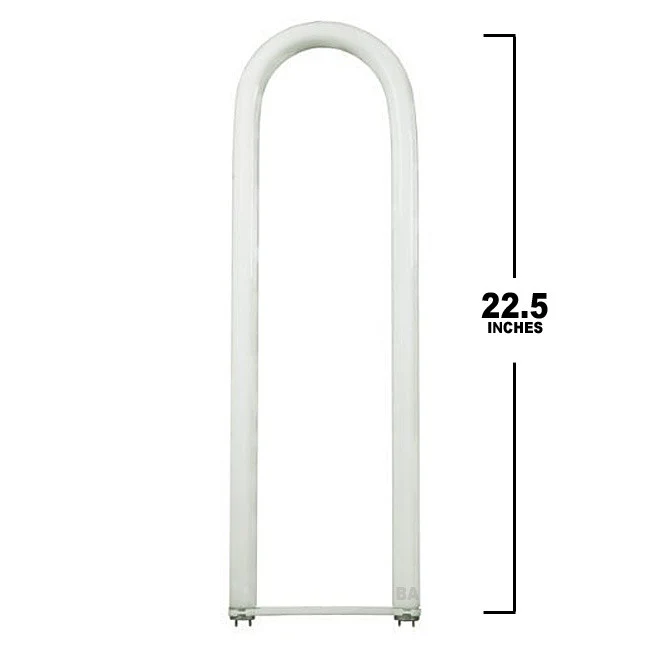 GE 40w 120v U-Tube Shape 4 Pin 6500k Daylight Fluorescent lamp - Image 2