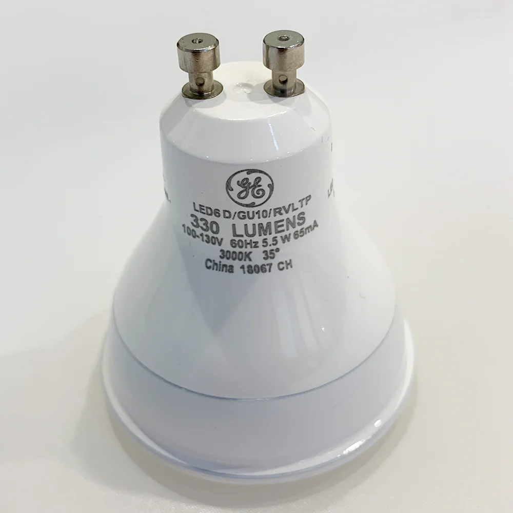 GE 5.5w MR16 LED GU10 Base 3000K Dimmable Bulb - 50w equiv. - Image 4