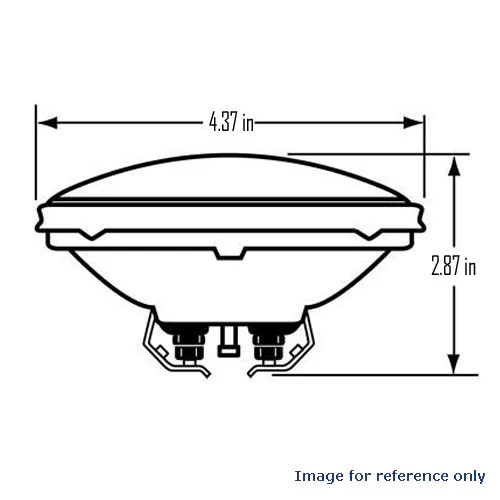 4505 50w PAR36 Aircraft Navigation Spotlamp - GE Replacement - Image 3