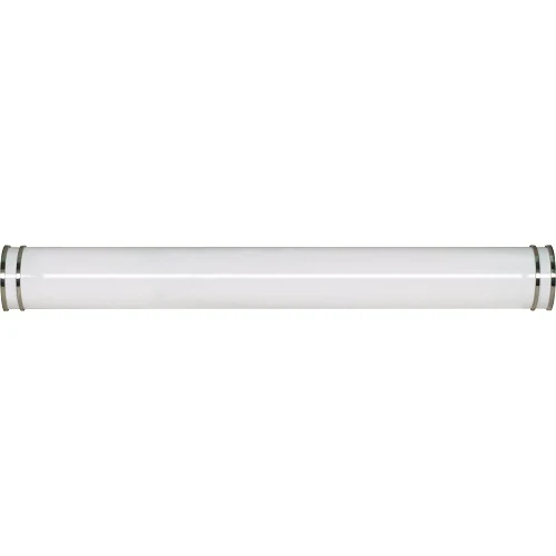 Glamour LED 49 in. 52W 120V Dimmable Brushed Nickel Vanity Wall Fixture