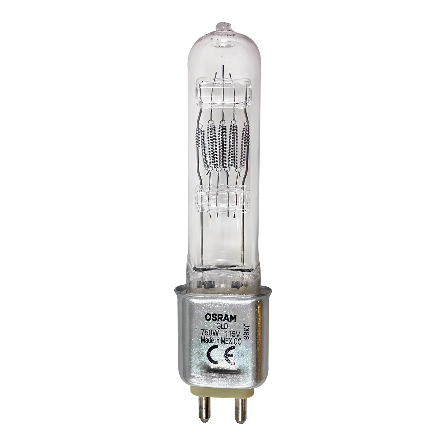 GLD 750w 115v G9.5 Halogen Bulb - Stage Studio Replacement Lamp