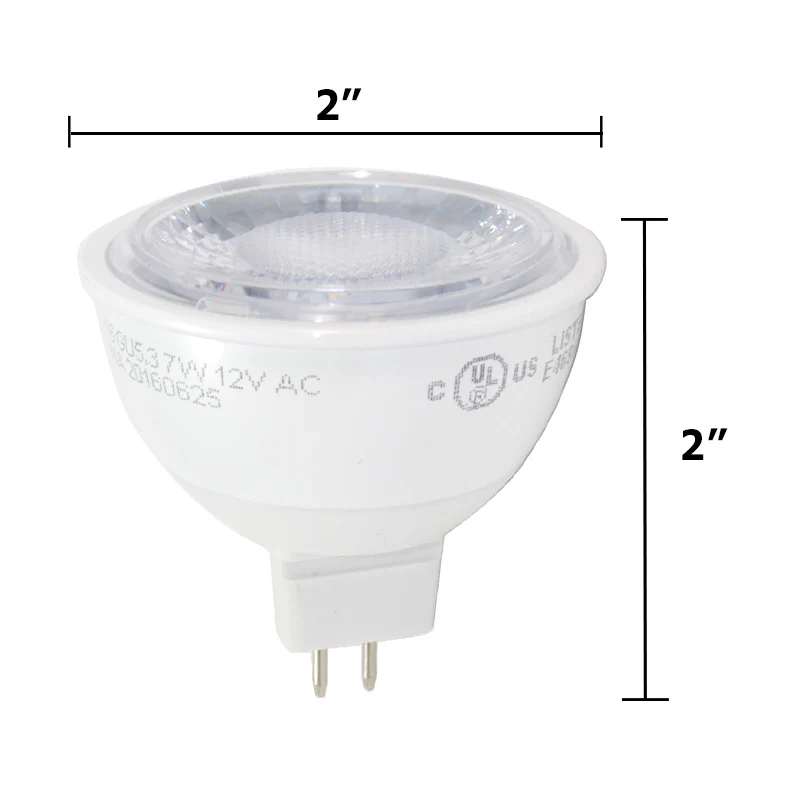 7W MR16 LED Daylight Dimmable 600LM Flood Light Bulb - 75w equal - Image 4