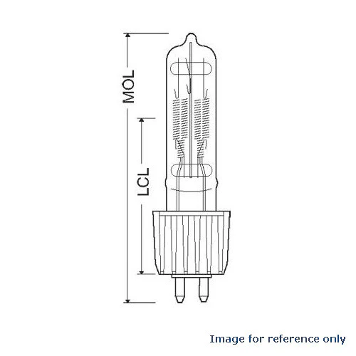 HPL 375w Lamp 115v OSRAM HPL375/115 375 watt Halogen Light bulb - Image 5