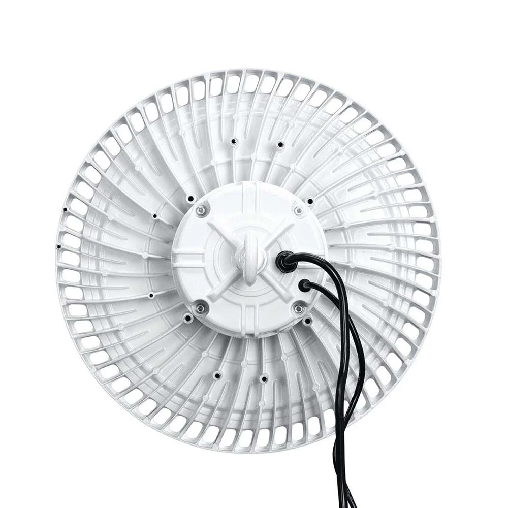 Hubbell Round LED High Bay 200W 28,000Lm 4000K & 18in Diffuse Acrylic Reflector - Image 6