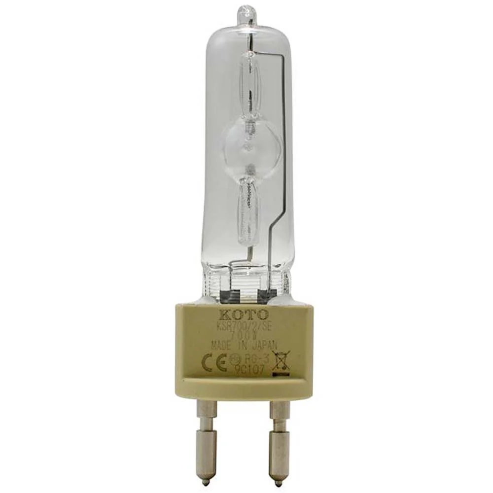 KOTO KSR700-2-SE - 700W 70V G22 Base 7200K Metal Halide Light Bulb