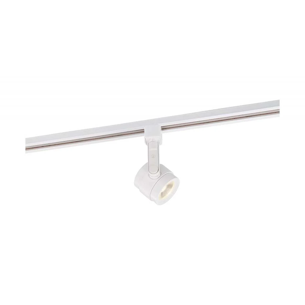 LED 12w Piston Track Head White 24 deg. Beam Angle 120v