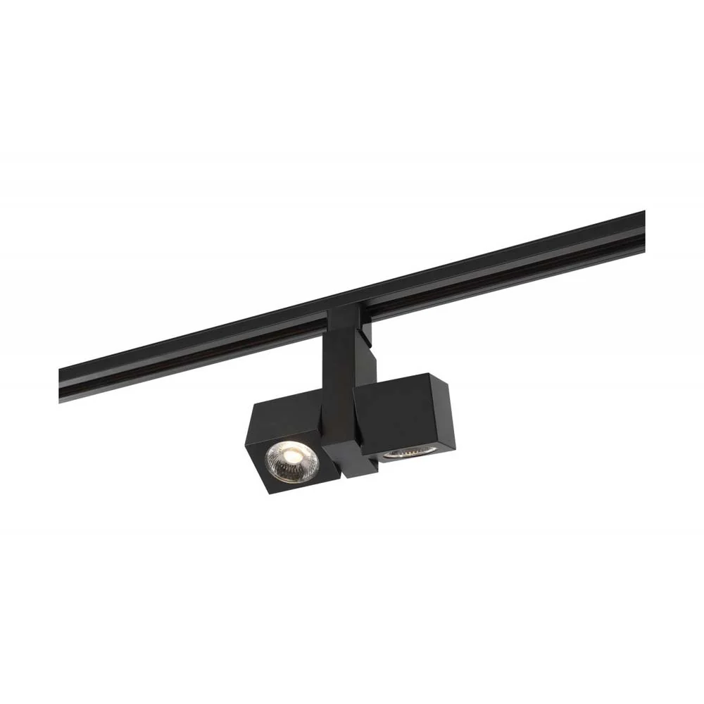 LED 24w Track Head Dual Square Black 36 deg. Beam Angle 120v - Image 5
