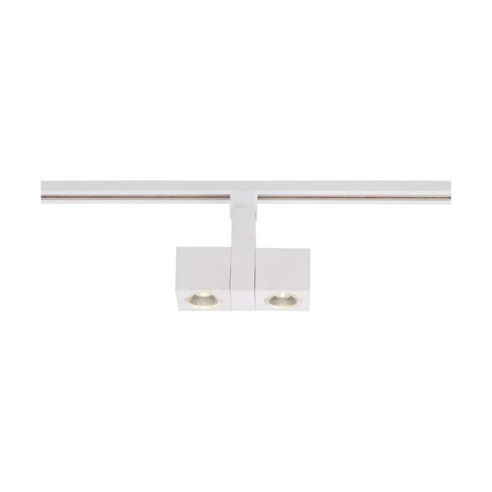 LED 24w Track Head Dual Square White 24 deg. Beam Angle 120v - Image 3