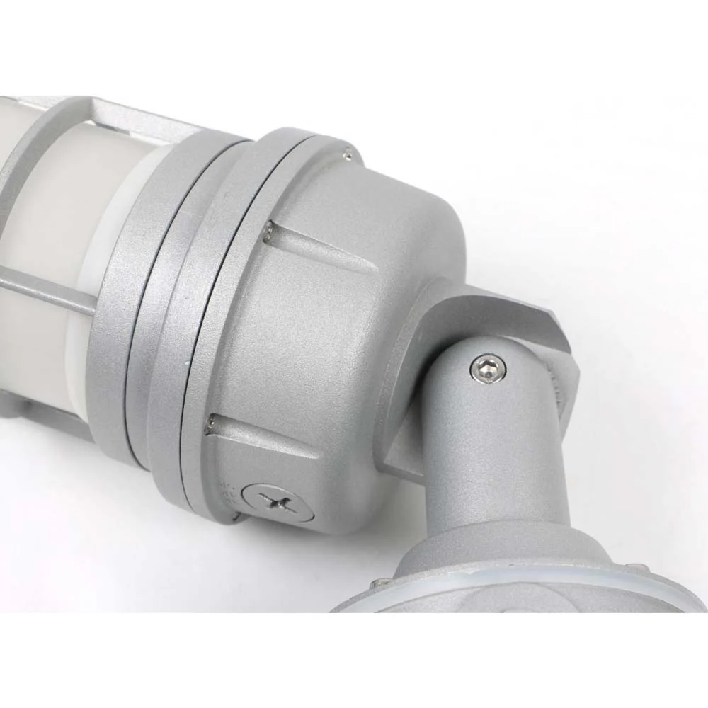 LED Adjustable Vapor Tight Fixture 20W RGB Tunable Grey Finish - Image 4