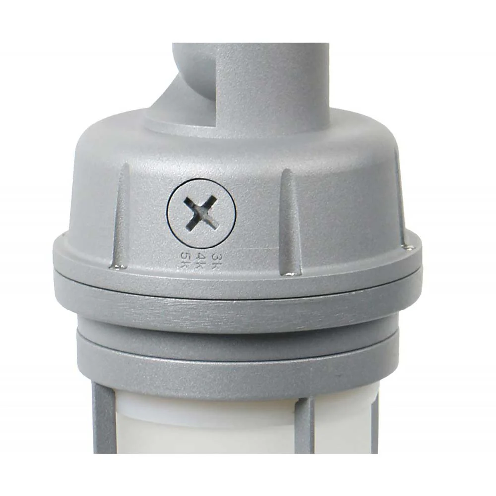 LED Adjustable Vapor Tight Fixture 20W RGB Tunable Grey Finish - Image 5