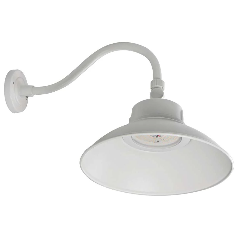 LED Gooseneck 30W/40W/50W CCT Tunable 3K/4K/5K White 120-277V w/ Photocell