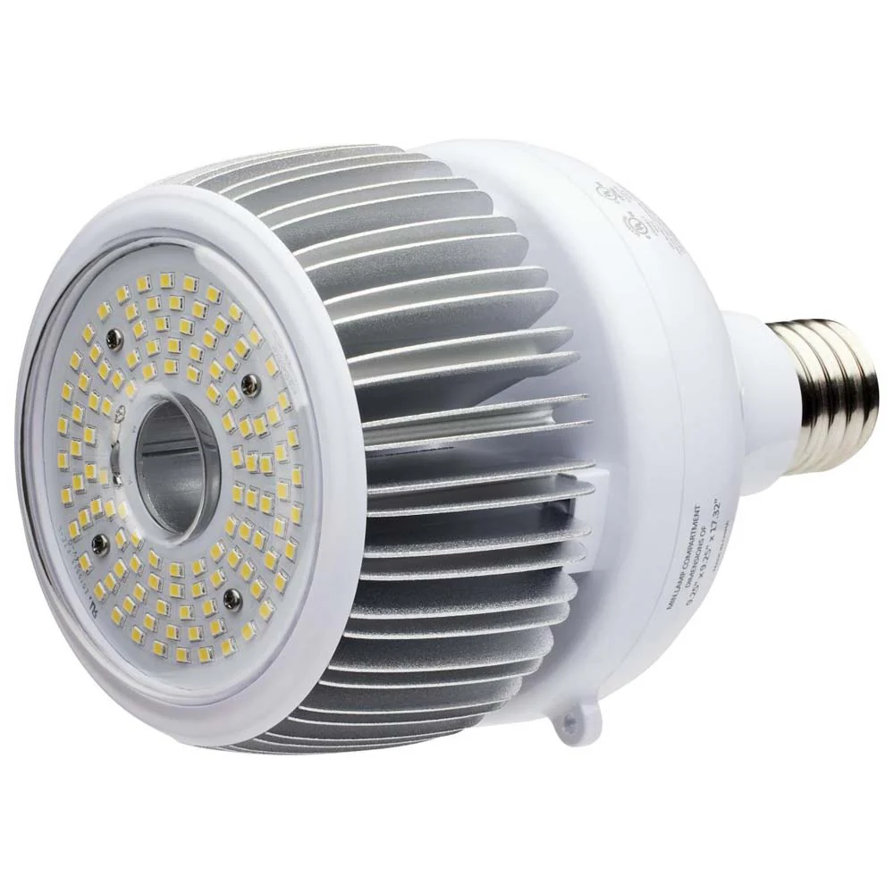 LED Hi-Bay 60W/80W/100W Selectable Wattage Mogul Extended 4000K 100V-277V - Image 2