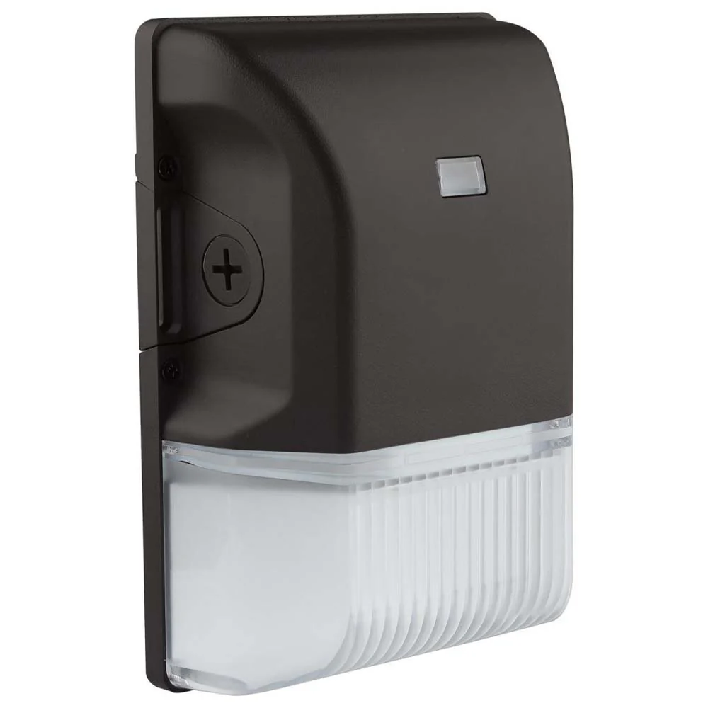 LED Small Wall Pack 20W CCT Tunable 3K/4K/5K Black Finish 100-277V