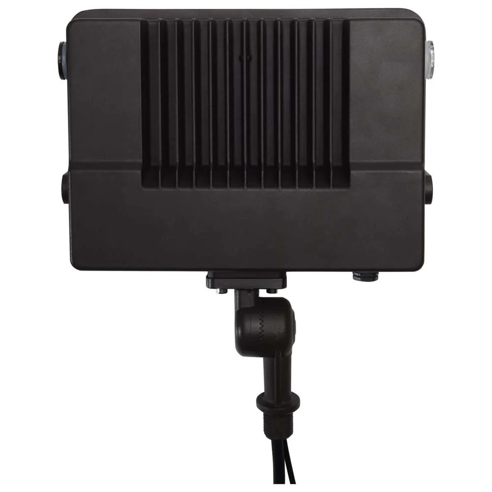 LED Tempered Glass Flood Light w/ CCT Tunable ColorQuick Bronze Finish - Image 2