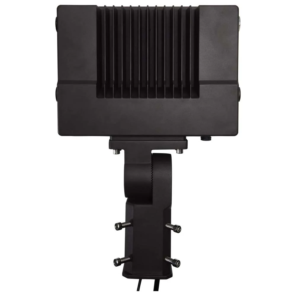 LED Tempered Glass Flood Light w/ CCT Tunable ColorQuick Bronze Finish - Image 2