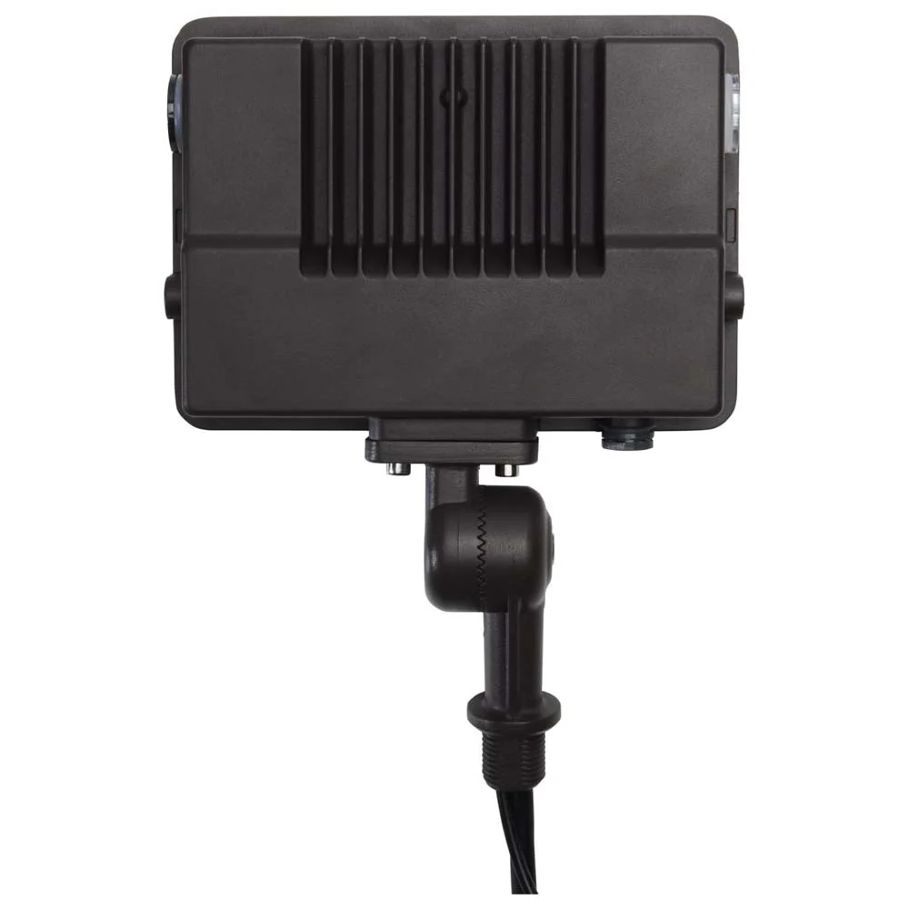LED Tempered Glass Flood Light w/ CCT Tunable ColorQuick Bronze Finish - Image 2