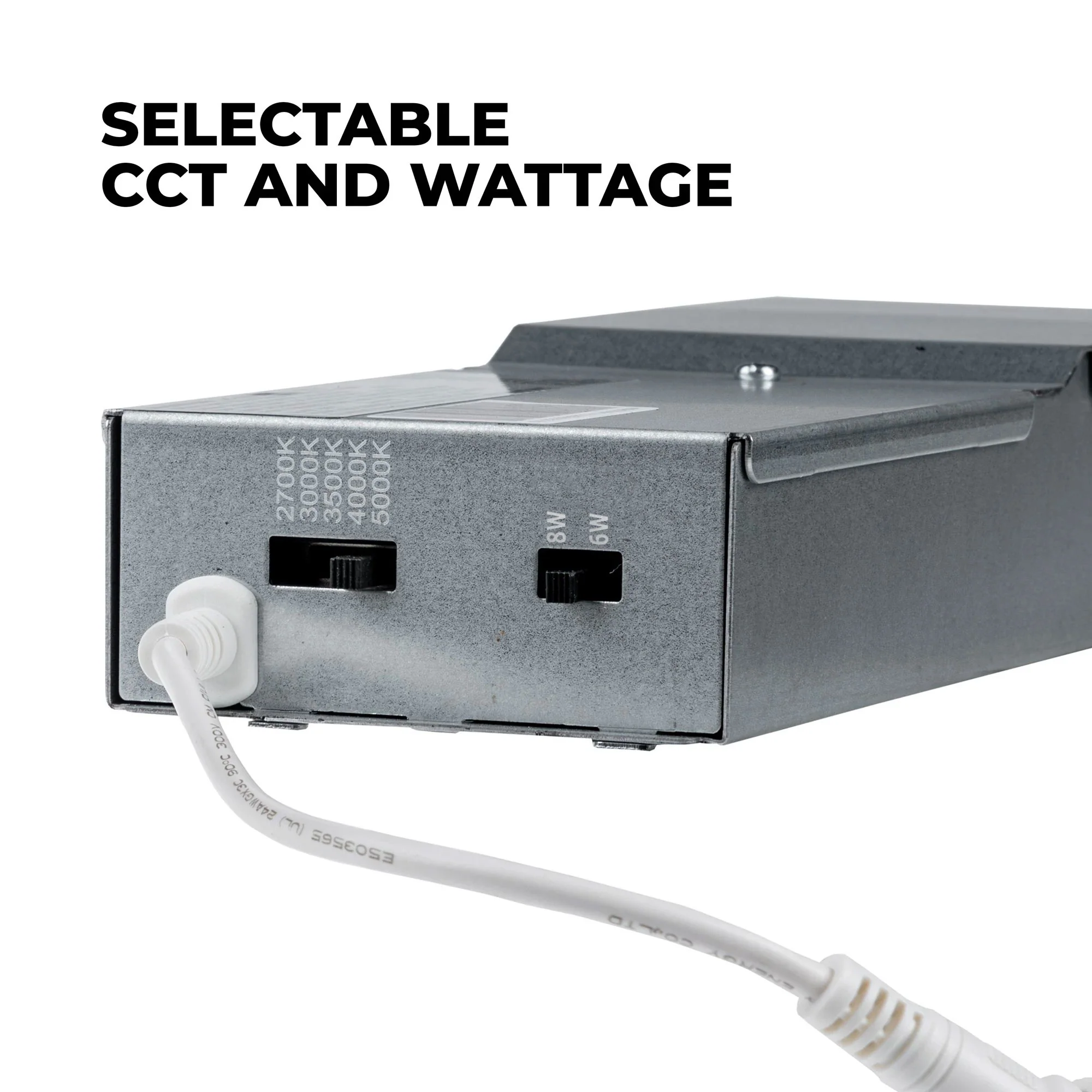 Lightolier 3in Round LED Downlight Selectable CCT & Wattage 120-277V Dimmable - Image 3