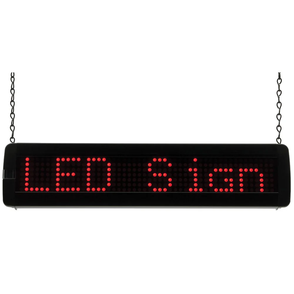 Lithonia Lighting SGNOPN LED Open Sign, Red and Blue