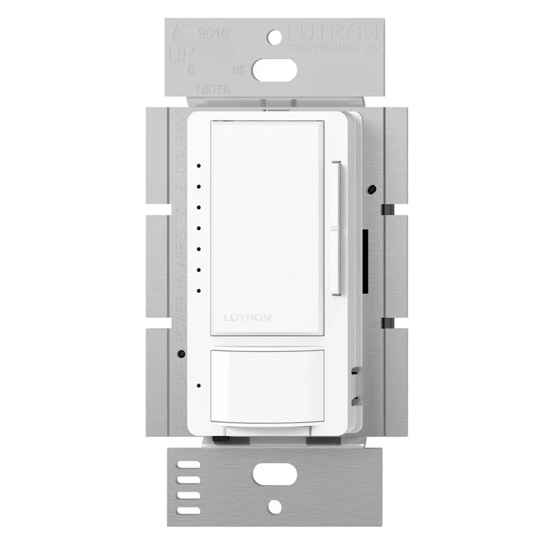Lutron Maestro Single-Pole/3-Way CFL-LED Dimmer with Occupancy Sensing - White