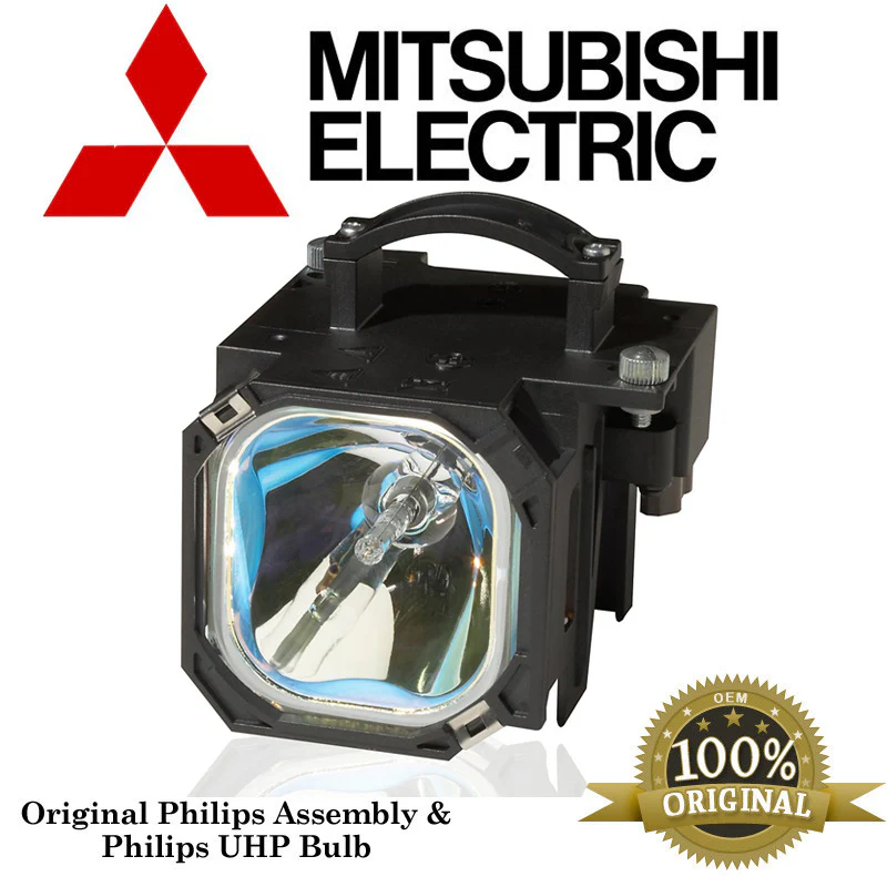 Mitsubishi WD52525 TV Replacement Lamp with Genuine OEM Philips TV Bulb - Image 2