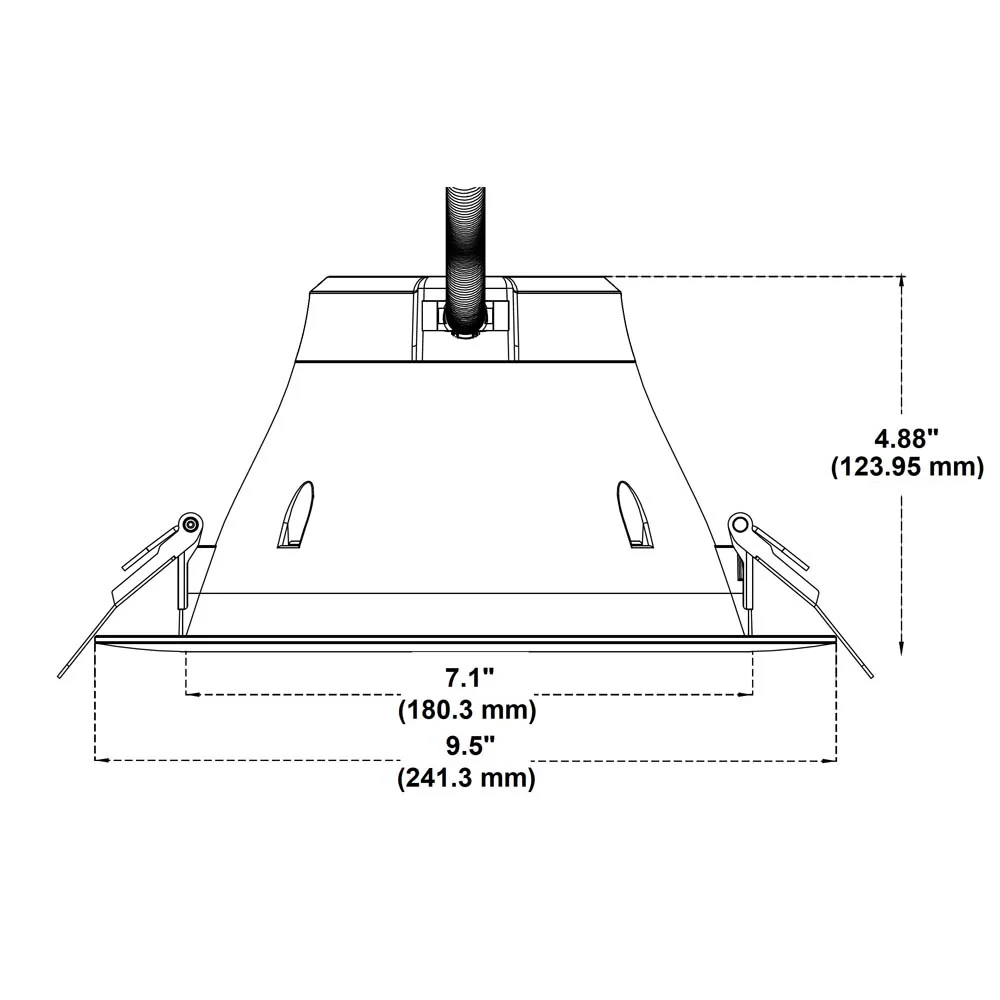 Nickel Finished Trim for NICOR CLR8 LED Downlight - Image 7