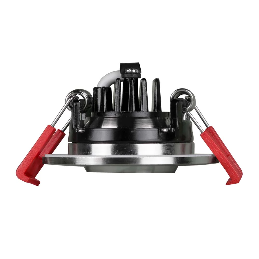 NICOR 2-inch LED Gimbal Recessed Downlight in Nickel, 4000K - Image 3