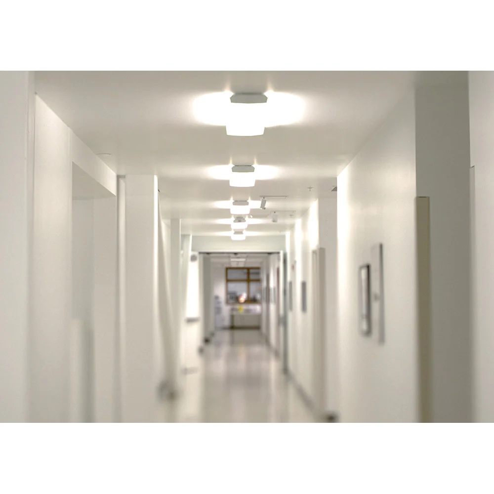 NICOR 4 Ft. Dimmable LED Wraparound with Prismatic Acrylic Lens in 4000K - Image 4