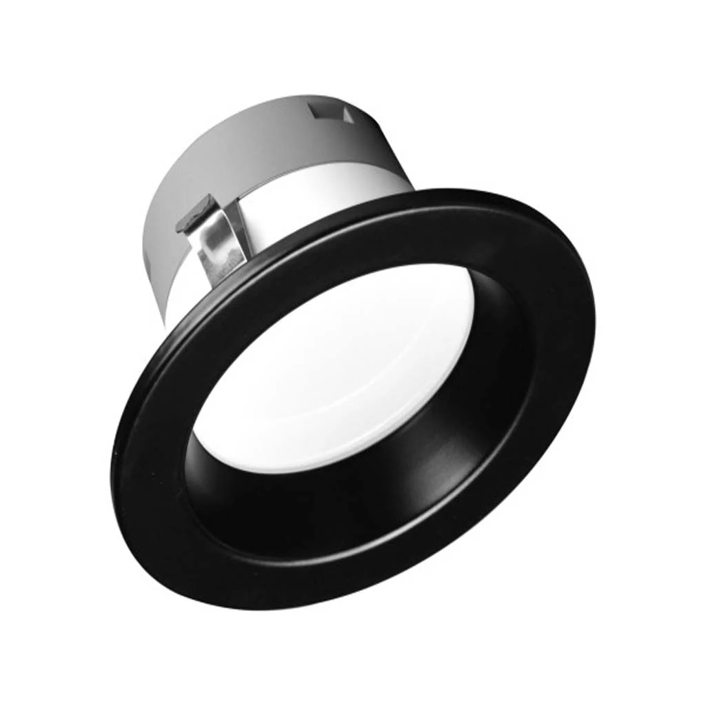 Nicor 4-in Black 3000K Recessed LED Downlight