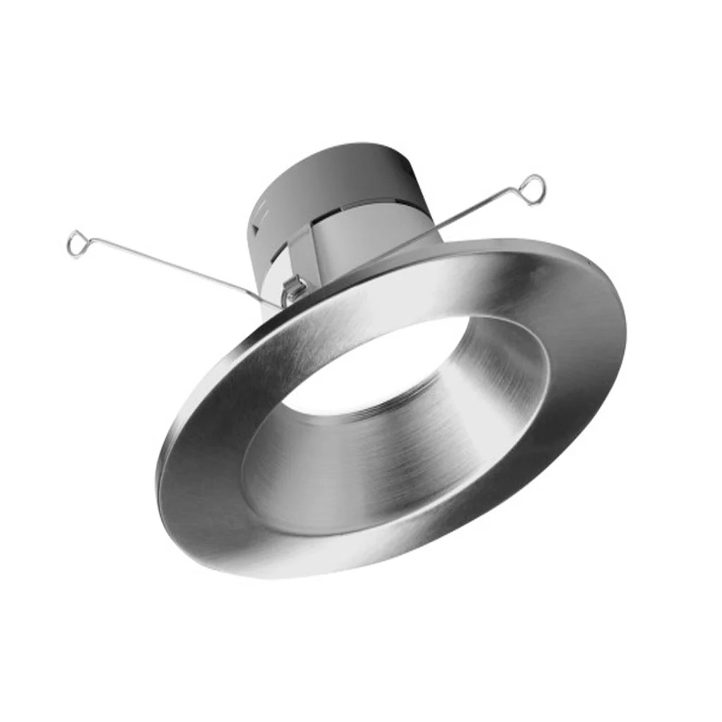 Nicor  5/6-in Nickel 3000K Recessed LED Downlight