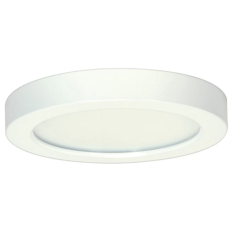 Nicor 5in 4000K Round Edge Lit Recessed LED Downlight